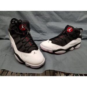 Jordan 6 Rings Black White Red Mens Size 12 NEW NO BOX!